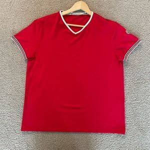 Mens moncler v neck